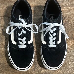 Vans Classic Black and White Sneakers